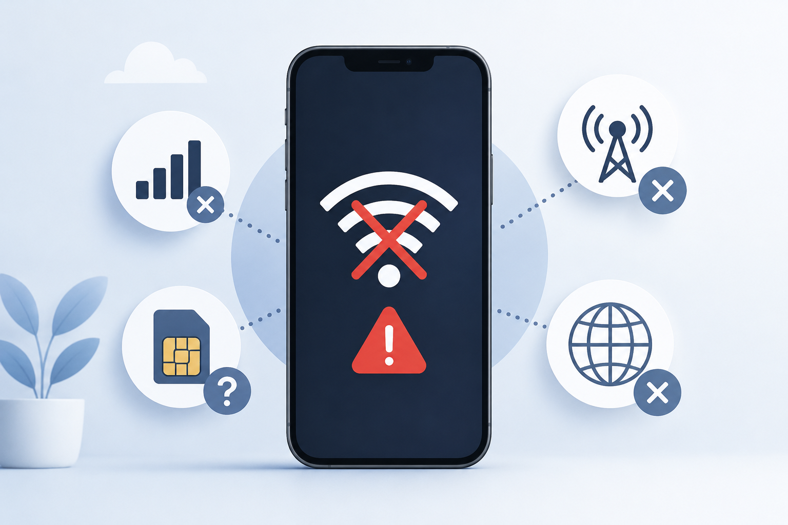 Varför funkar inte internet på mobilen?