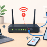 Router får inte kontakt med internet